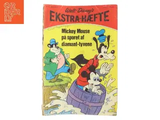 Mickey Mouse på sporet af diamant-tyvene (Bog)