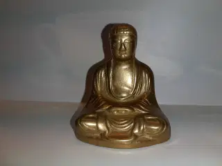 Buddha i messing.