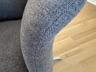 Lænestol med skammel