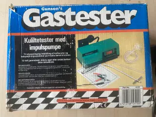 Co. tester og tændingspostol