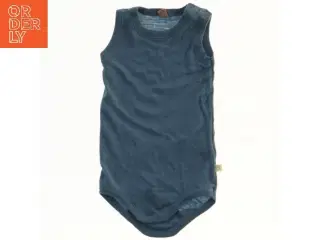 Uld. Ærmeløs bodystocking fra Dilling (str. 74)