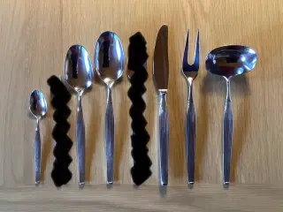 “Savoy” bestik i Sølvplet, se beskrivelsen