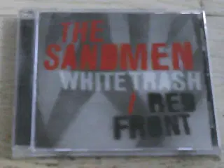 THE SANDMEN _ WHITE TRASH / RED FRONT