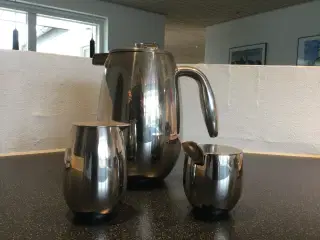 Bodum stempelkande med sukkerskål/flødekande 