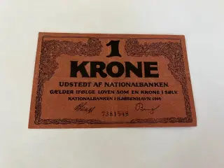 1 Krone 1914 - Flot kvalitet