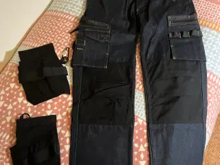 DUNDERDON P12 håndværkerbuks, raw denim