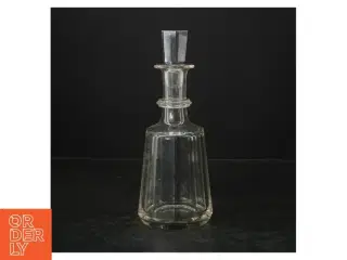 Glaskaraffel med prop (str. 21 cm)