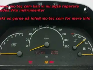 Mercedes Vito Speedometer / kombi instrument