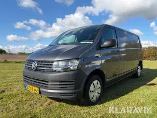 Kassebil Volkswagen Transport T6 lang model
