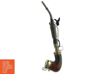 Antik rygepibe (str. 26 cm)