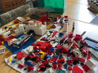 Gamle Lego klodser, fra ca 1970 og frem