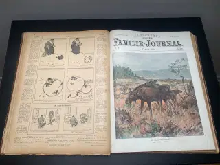 Komplet samling Familiejournalen 1910