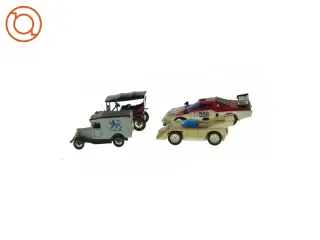 Gamle biler (4 stk) (str. L: 8 til 12 cm)