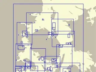 SØKORT Danmark på tryk
