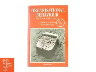 Organisational behaviour af Russell D. Lansbury og Robert Spillane fra Bog
