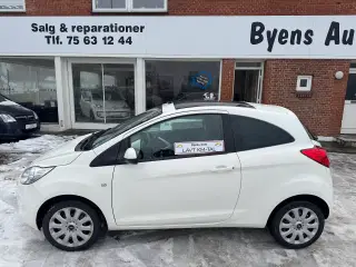 Ford Ka 1.2 Nysyn Titanium model, Panorama Glastag