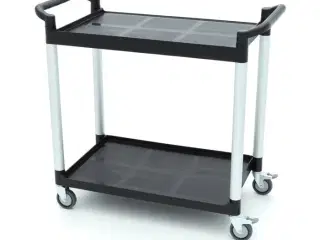 Serveringsvogn – 2 plasthylder – 103 x 50,5 cm