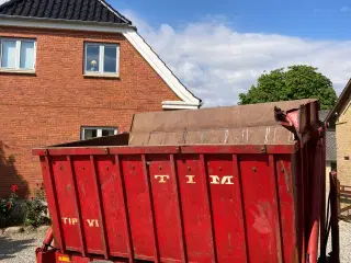 Tim tipvogn med side tip