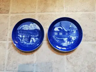Juleplatter 1988-2005 fra Royal Copenhagen