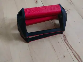 Ubekendt Mærke Push Up Bar Sæt i rød og sort. 