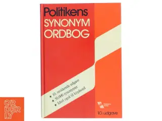 Politikens Synonymordbog fra Politikens Forlag