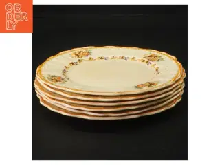 Gammel tallerkensæt fra Myott (str. 18 cm i diameter)