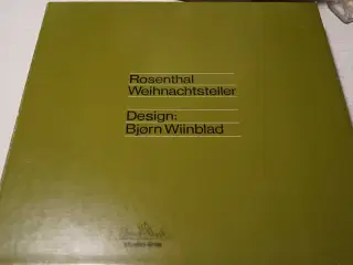 Bjørn Wiinblad platte fra 1975 i org. æske
