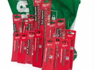 18 dele Milwaukee Assorteret borsæt