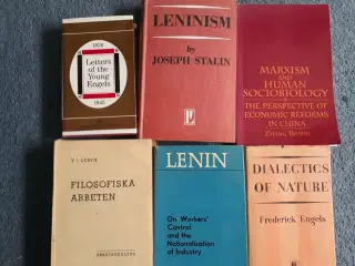 Marxisme - forskellige bøger