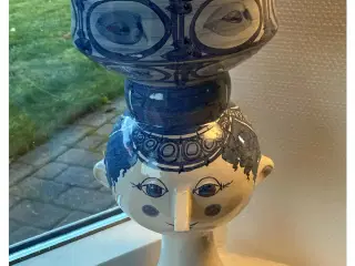 Bjørn Wiinblad Kvindehoved vase