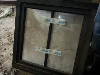 Plast vinduer med kip