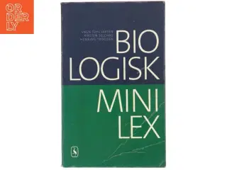 Biologisk minilex (Bog)