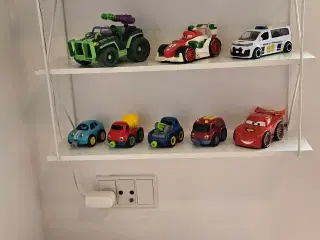 Flere lejetøjsbiler