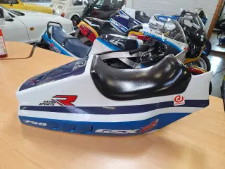 GSXR 750 1991 Race bagende