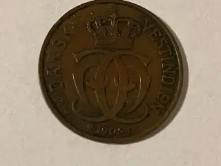 1 Cent 5 Bit Dansk Vestindien 1905
