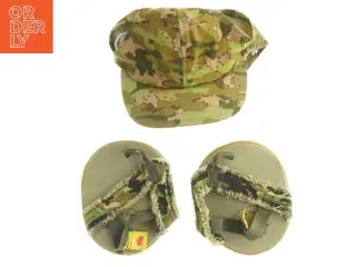 Camouflage sandaler og kasket til bamser fra Build a Bear (str. Ikke opgivet)