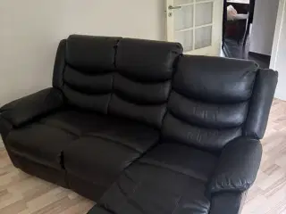 Læder sofa 