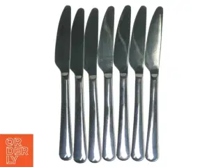 Stål bestiksæt med 7 knive (str. 7 styk. 21 cm)