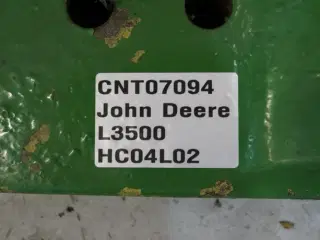 John Deere 3040 Foraksel AL31297 