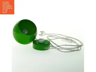Grøn lampe (str. 11x10 cm)