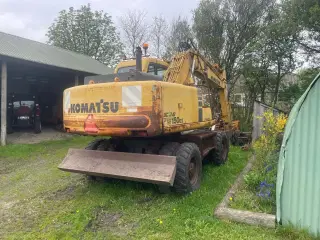KOMATSU PW 150 hjulgraver 