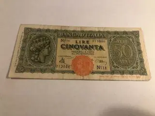 50 lire 1944 Italy