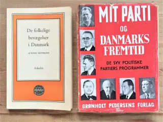 2 gamle bøger om politik