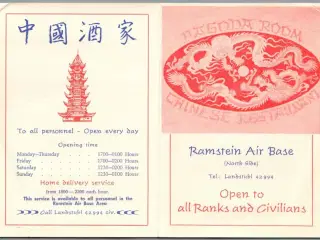 Ramstein Air Base - Germany - Chinese Restautant