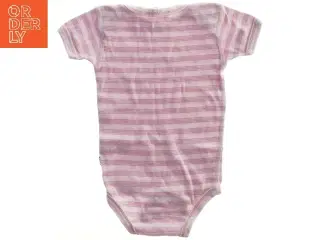 Lyserød stribet bodystocking til børn fra Joha (str. 68)