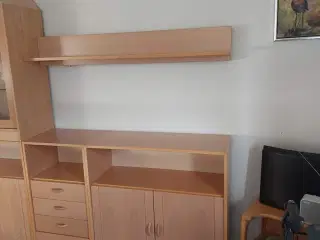 Reolsystem i bøglak