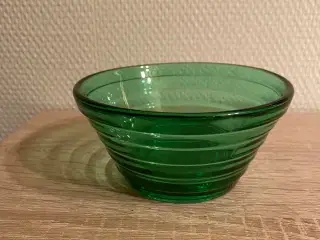 Grøn Glas skål