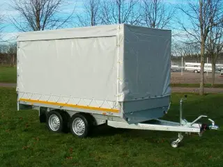 Høj presenning m. gardinsider til Eduard 3116 trailer