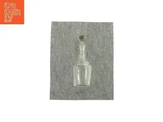 Glaskaraffel med prop (str. HØ: 16x10 cm)