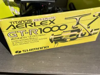 Shimano Titanos Aerlex GT-R1000 i org æske. 